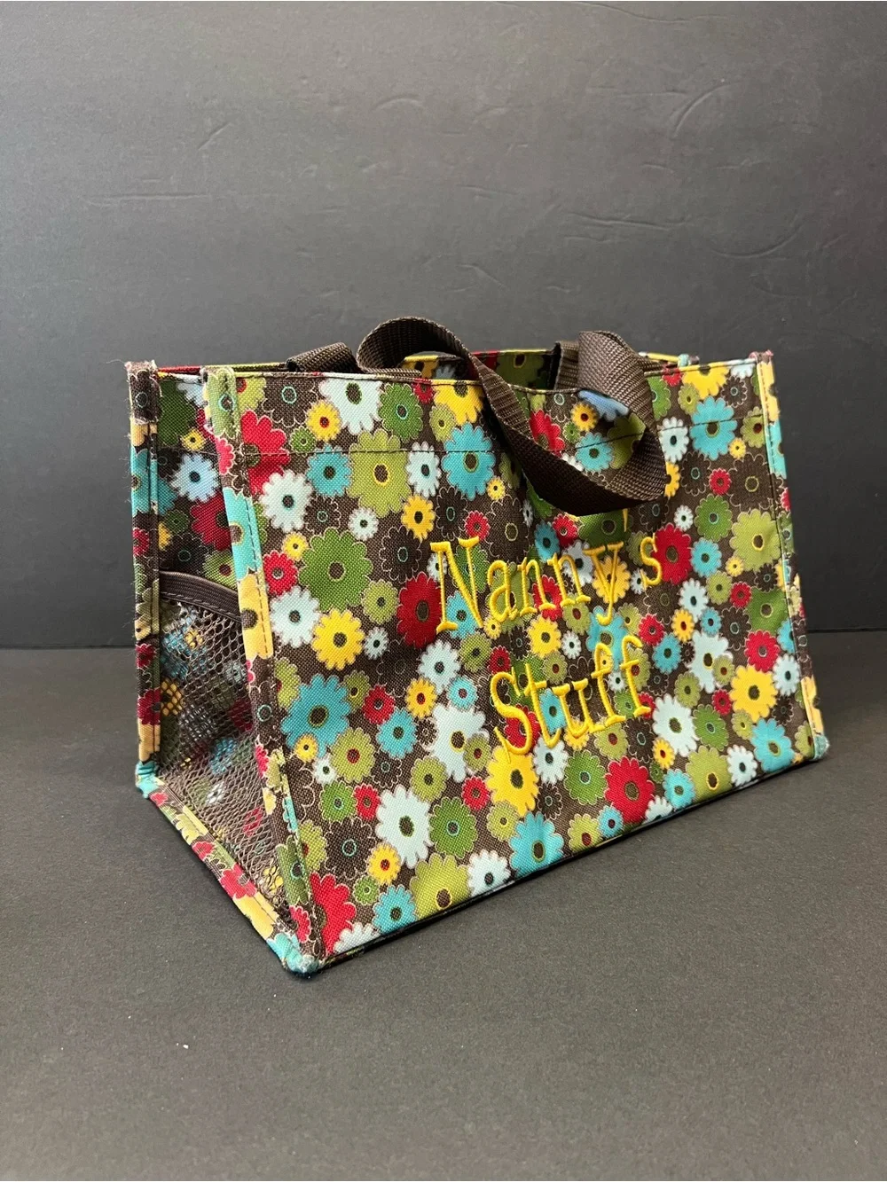 Thirty One Tote With Monogrammed Nannys Stuff